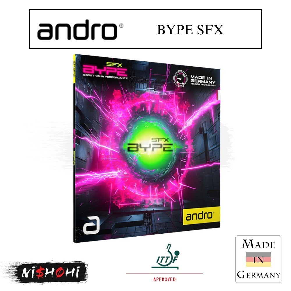 ANDRO - BYPE SFX - Table Tennis Rubber