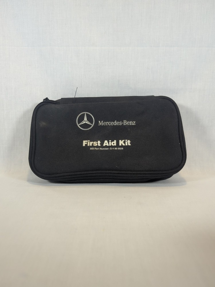 Mercedes-Benz OEM First Aid Kit  - Q4860026 Bag Only Plus First Aid CPR Guide
