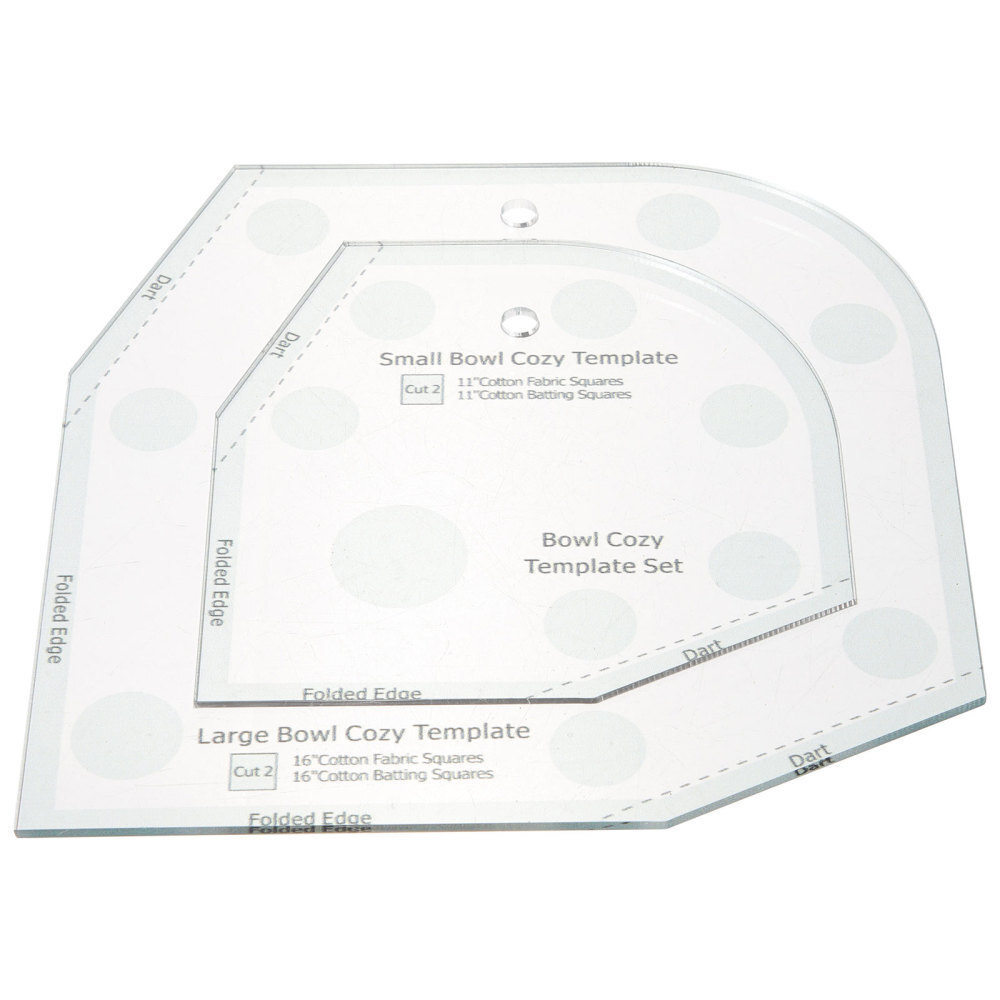 Bowl Cozy Templates Pattern Microwave Patchwork Ruler Sewing