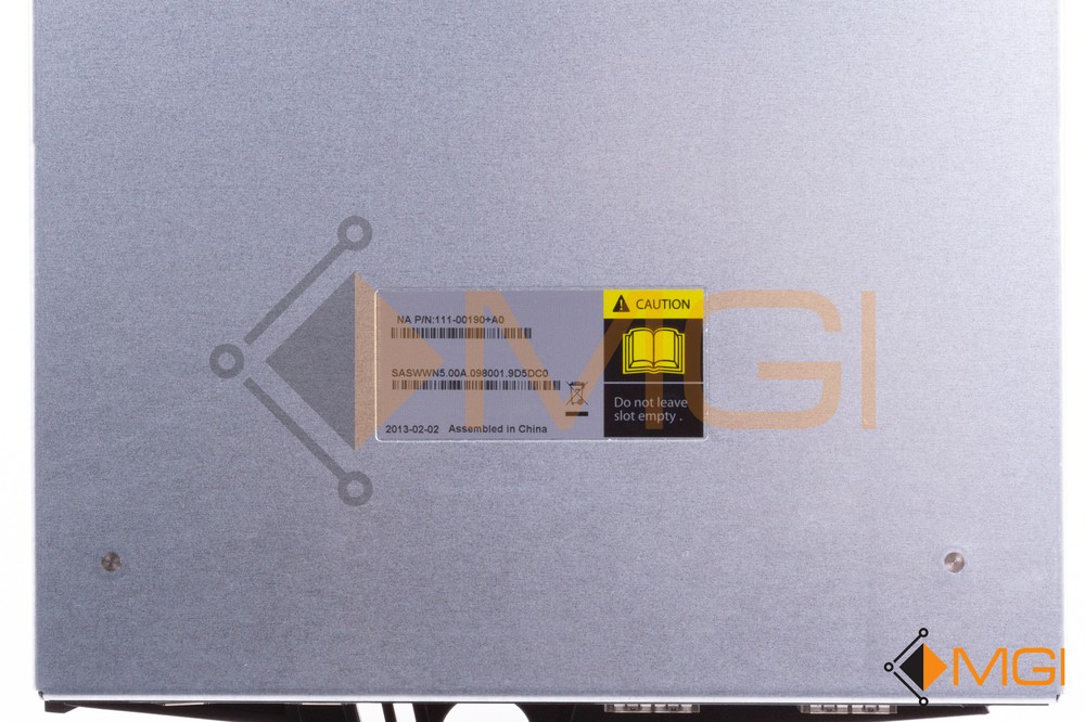 NETAPP IOM6 CONTROLLER MODULE // 111-00190+A0