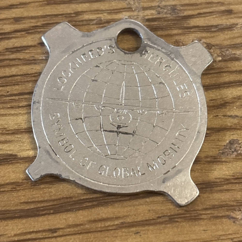 Lockheed Georgia Division Key Tag Screwdriver C-130 Field Service