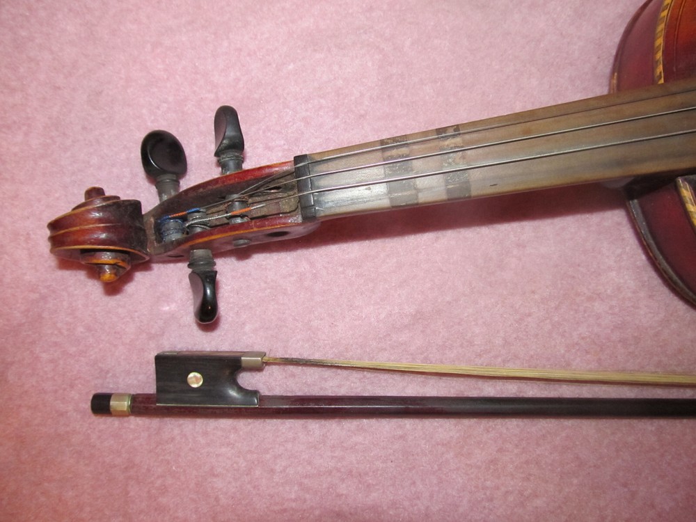 Antique Ornate German Made? Violin 4/4