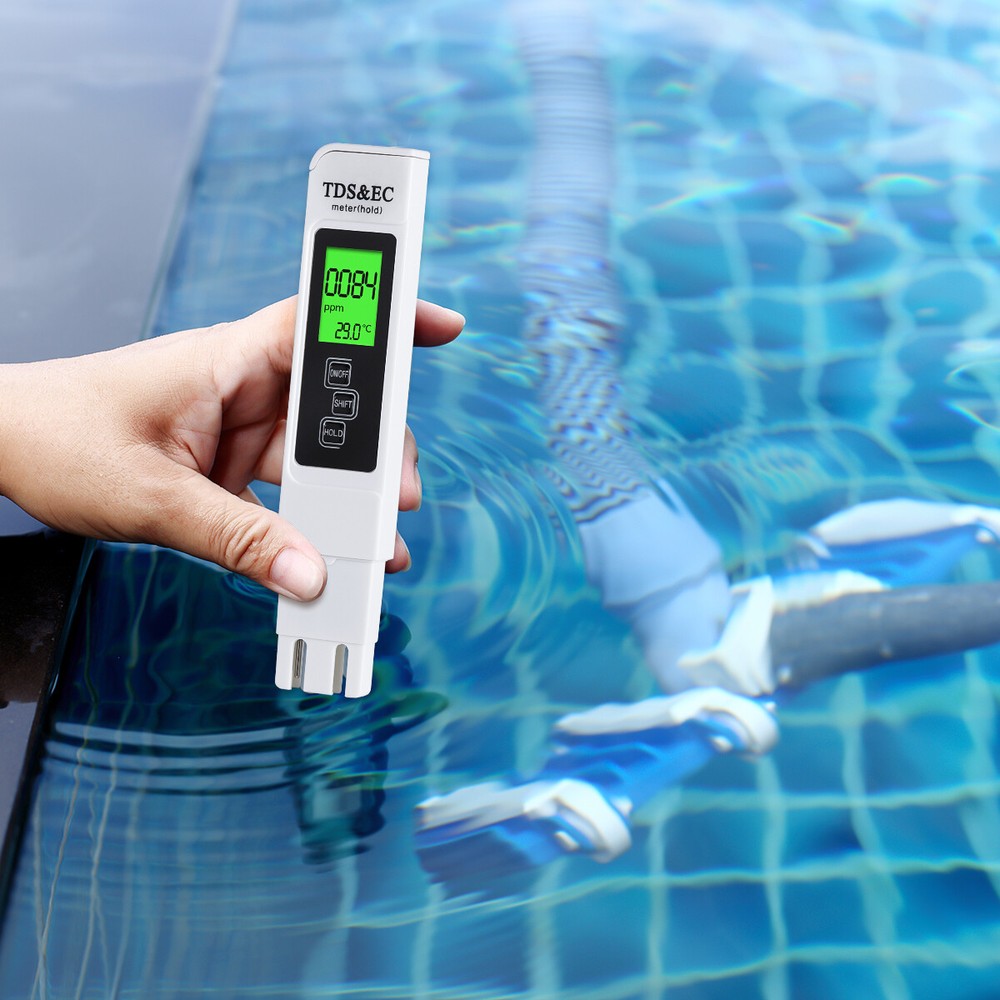 2Pc TDS Meter Digital Tester Water Quality Testing Kits Drinking Water 0-9990ppm