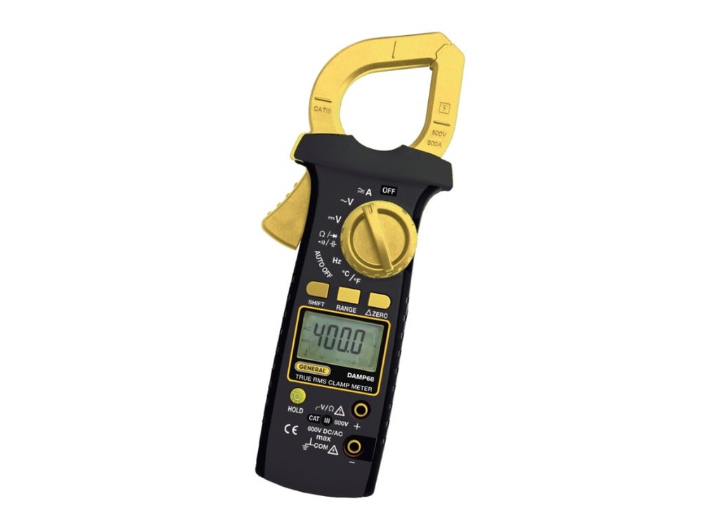 General Auto Ranging AC/DC True RMS 400A Clamp Meter DAMP68