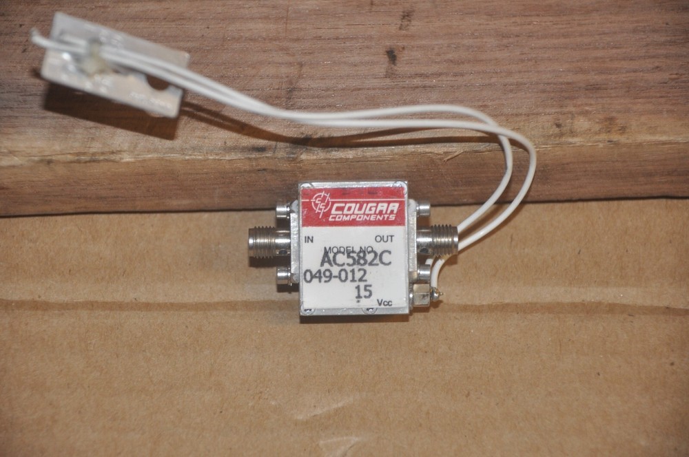 COUGAR COMPONENTS RF Amplifier AC582C