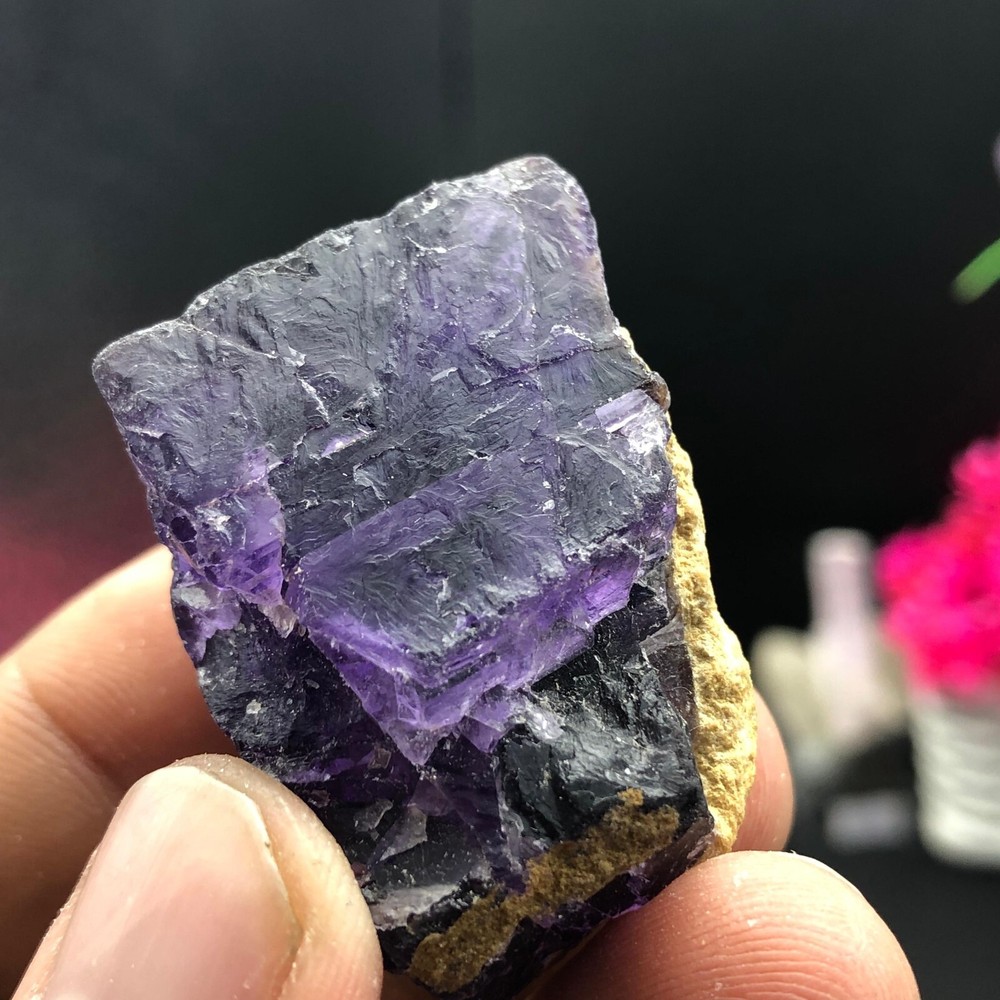 Fluorite crystal top quality AAA+ from Afghanistan 46 gram