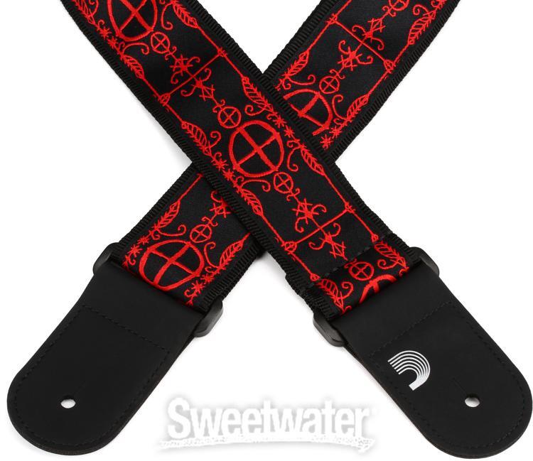 D'Addario 50mm Woven Guitar Strap - Voodoo