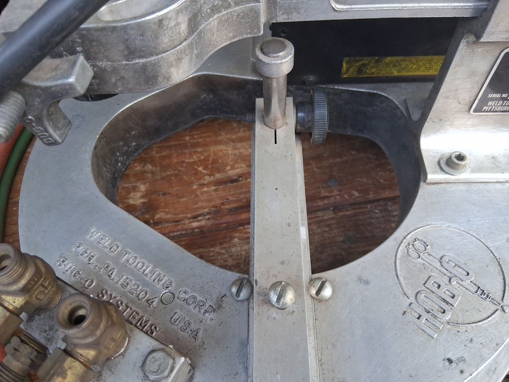 Bug-o Hob-o Circle Burning System Weld Tooling Corp