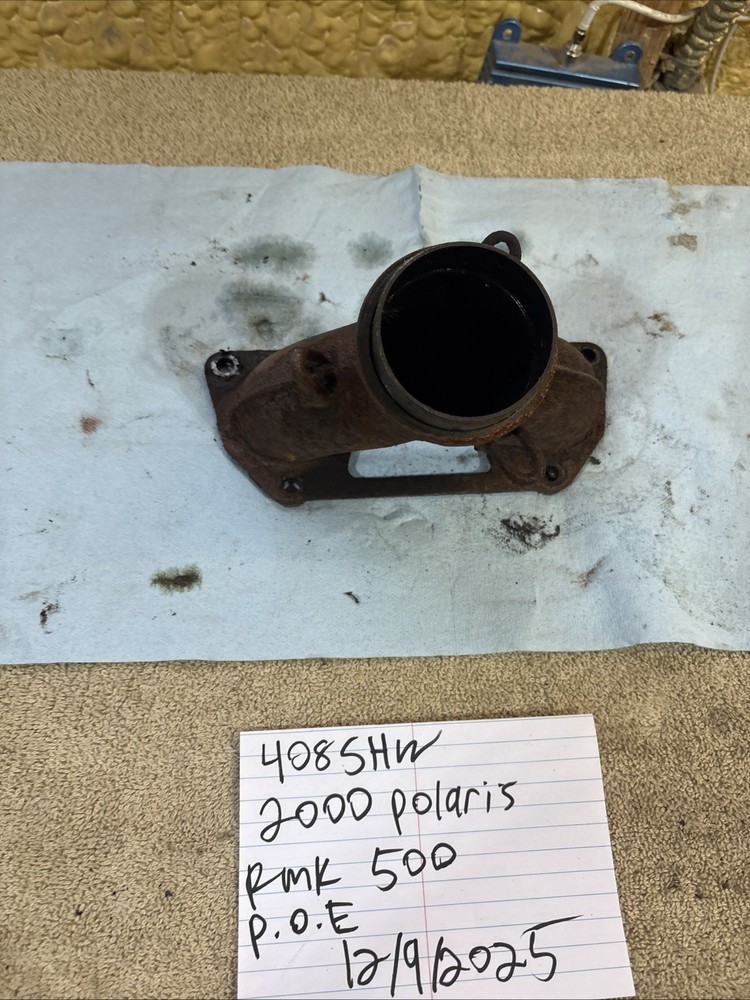 2000 Polaris RMK 500 exhaust header pipe manifold 408