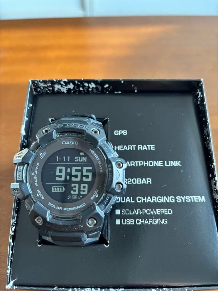 CASIO G-SHOCK G-SQUAD GBD-H1000-1JR Black