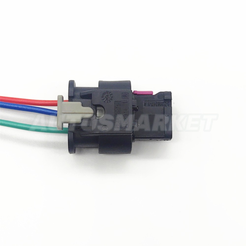 NMCON-03P Assembled For Harley Davidson 69201406 OEM 3 Wire Flat Connector Plug