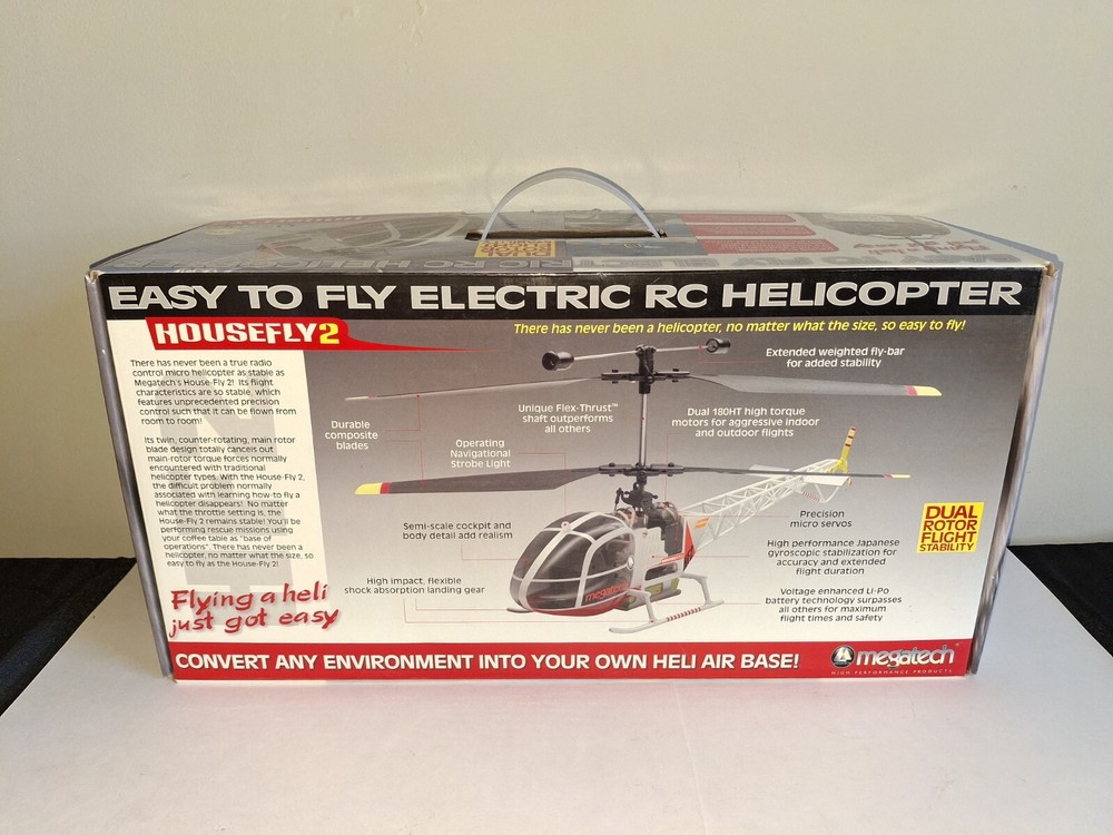 Housefly 2 Remote Control Helicopter ( Remote & Box ONLY) Plus Manual