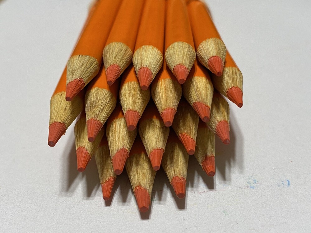 (20) Crayola Colored Pencils (orange) BULK