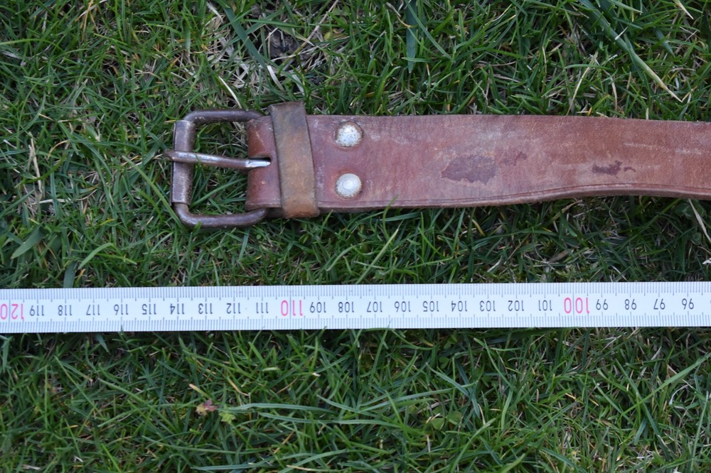 Old military belt