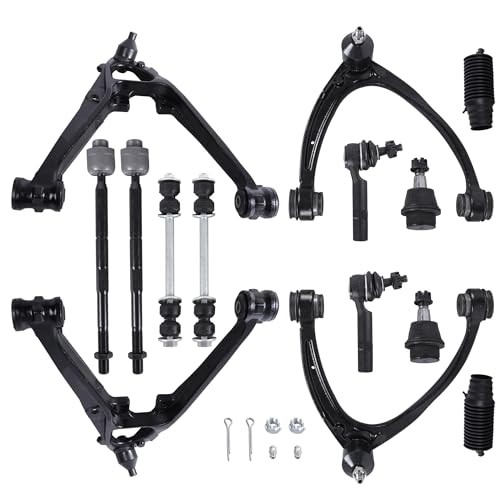 Front Suspension kit Upper/Lower Control Arm with Lower Ball Joints Compatible