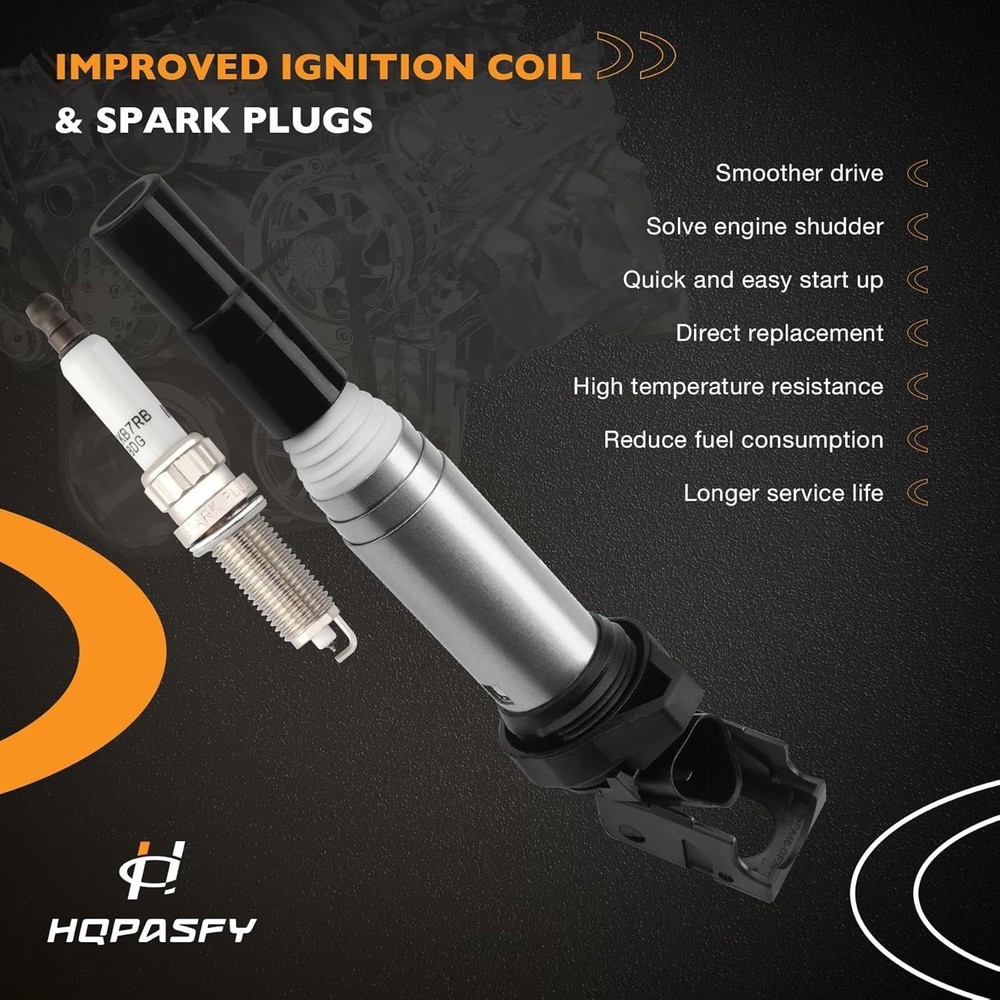 Mini Cooper Paceman Coil Pack UF598 Spark Plugs