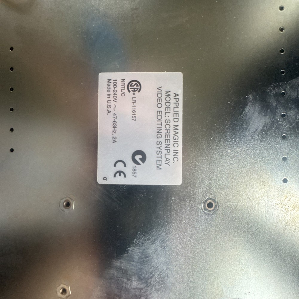 Applied Magic - Screenplay Epic Academic Video Editing System