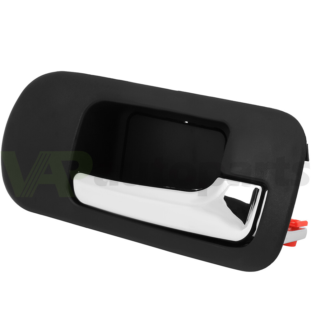 Door Handle Chrome & Black Inside Front Passenger Side for Honda Civic Inner