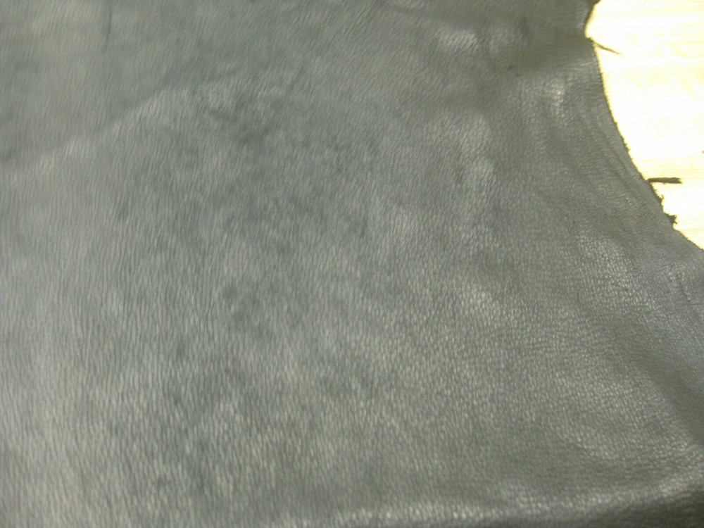 Top Grain Black Deer Leather # 0009052 ROW 75