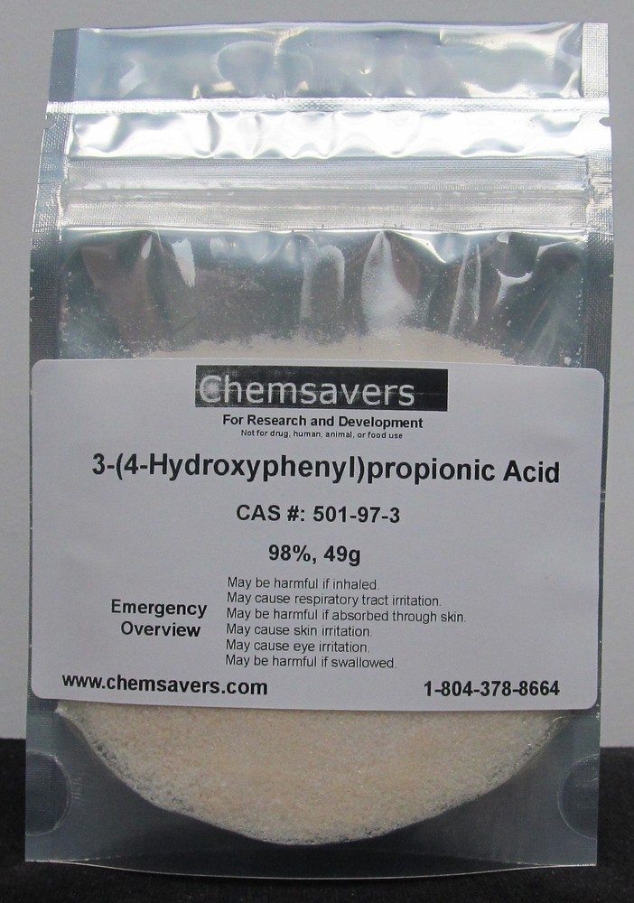 3-(4-Hydroxyphenyl)propionic Acid, 98%, 49g