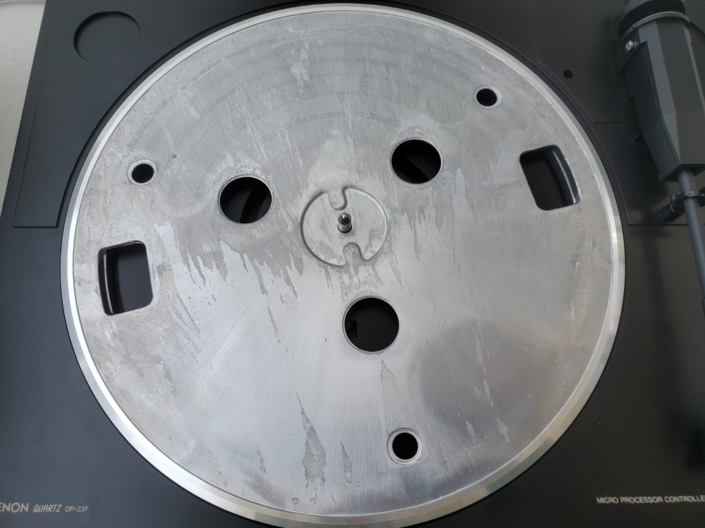 Denon Turntable Quartz DP-23F Micro Processor Fully Automatic Turntable System