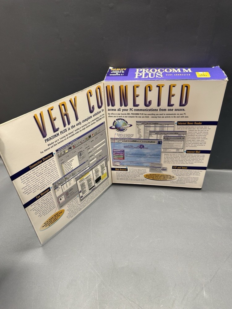 Procomm Plus 3.0 Very Connected User Guide Installation CD Data Storm