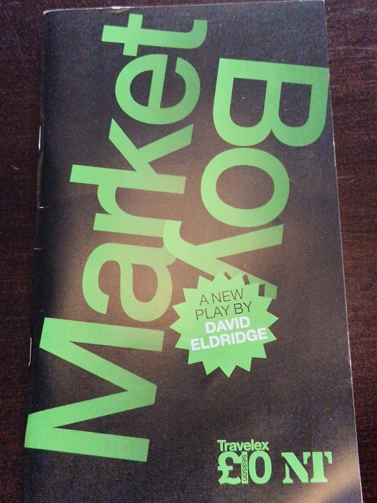 Market Boy National Theatre Programme