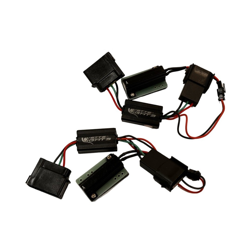 Vette Lights: 2005-2013 C6 Corvette Sequential Tail Light Harnesses