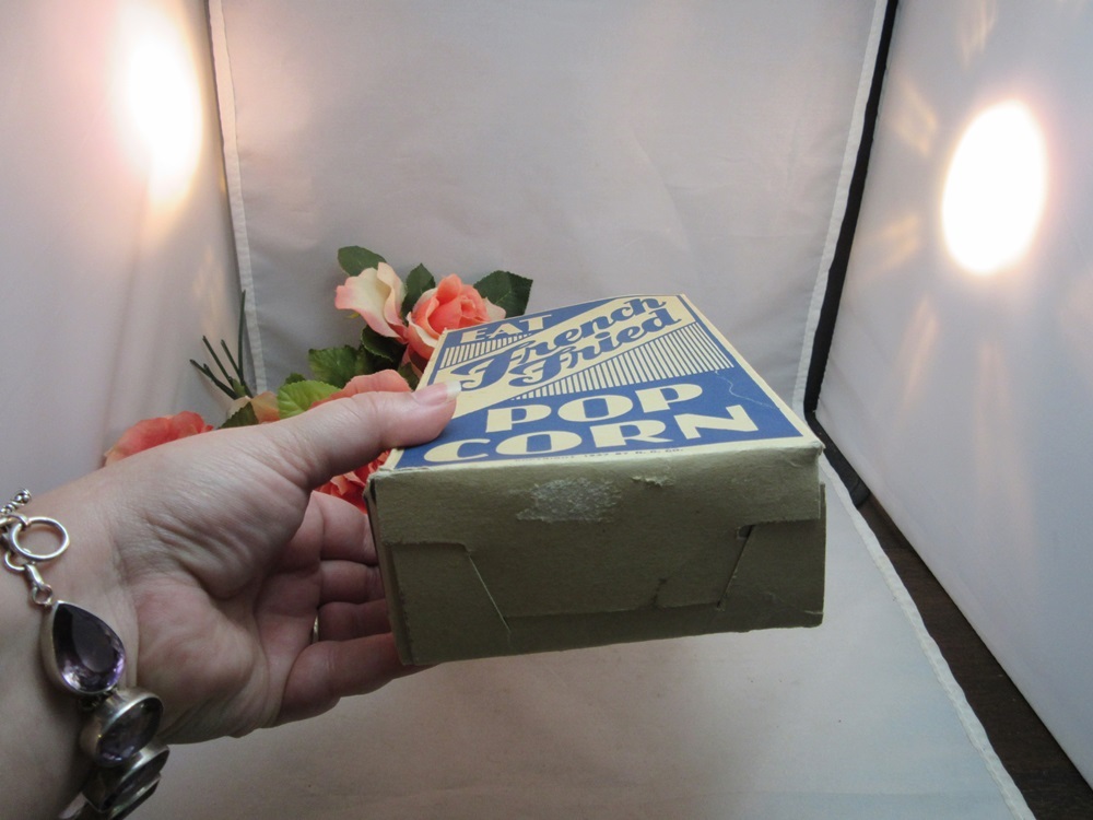 1937 French Fried Pop Corn box