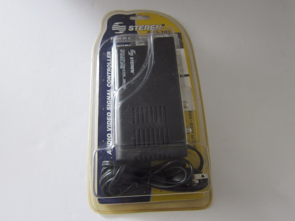 Steren 203-101 Video RF Modulator Channels 3&4 Signal Controller. New