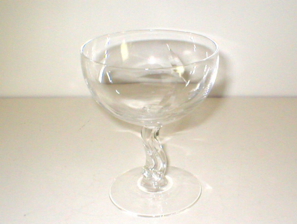 Fostoria WINDFALL pattern Crystal Glass:WINE?CHAMPAGNE