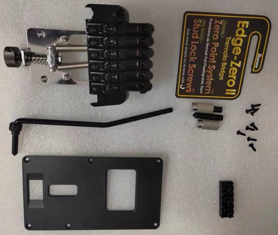 Ib Original Parts EDGE ZERO II Tremolo ZPS3 Version in Black