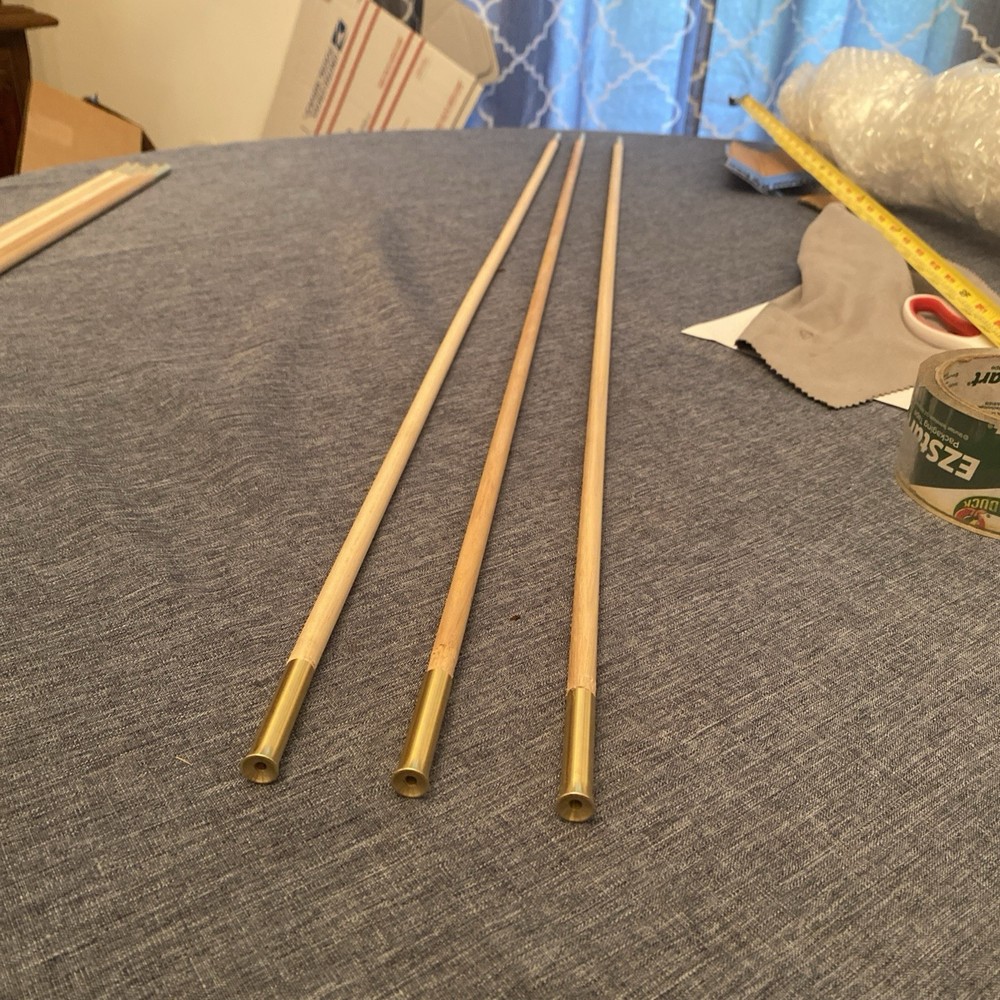 Hickory Ramrod 32 1/2”L 3/8”D for CVA Kentucky Rifle Muzzleloader.