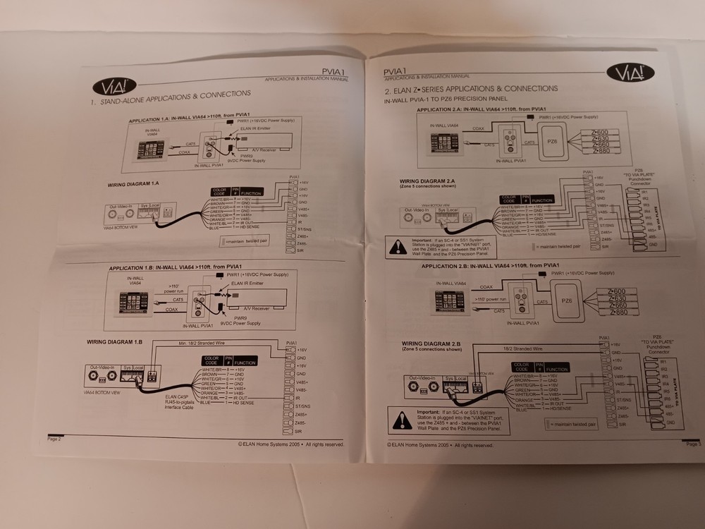 ELAN HOME SYSTEMS Z090 PROGRAMMING MODULE