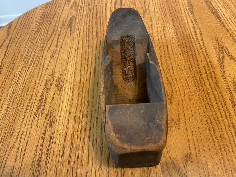 Vintage Small Wooden Plane - Missing wedge