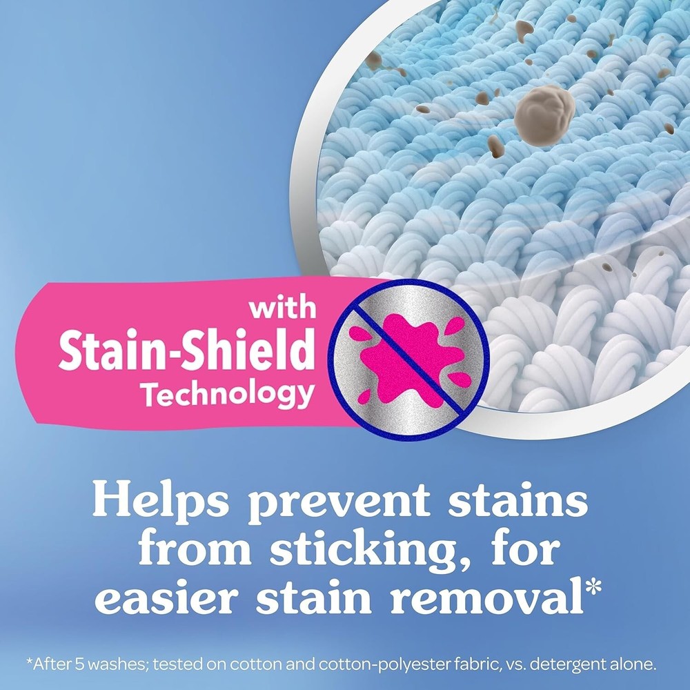 Complete 100 oz Liquid Fabric Softener - Stain-Shield Technology & Fresh Scents
