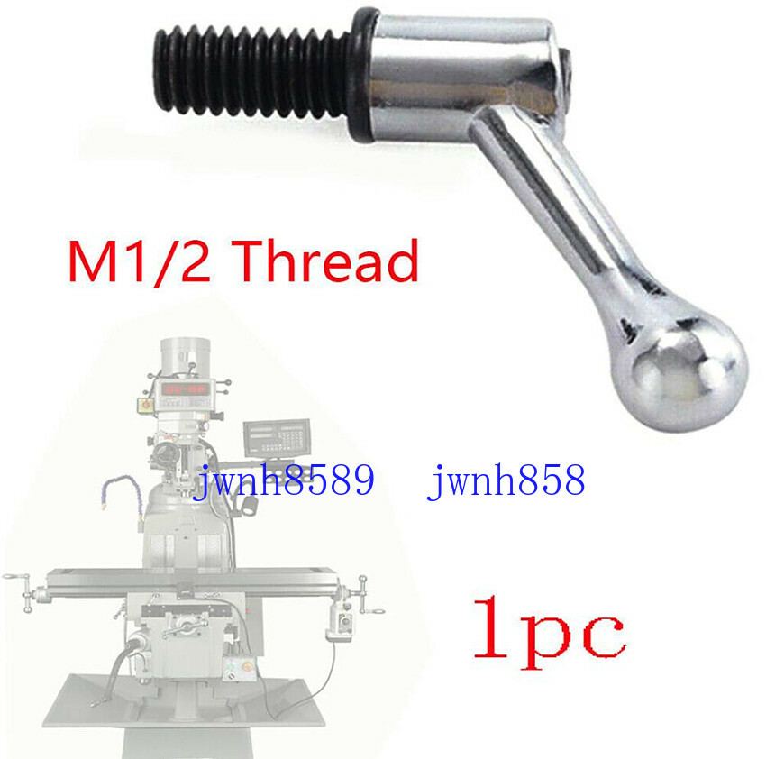 1PCS Milling Machine Part Table Lock Handle And Bolt M1/2 Thread Fit Bridgeport