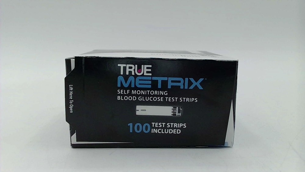 True Metrix Blood Glucose Test Strips 100