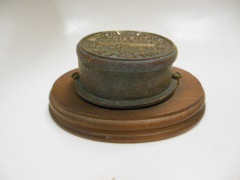 Neptune Meter Co. Water Meter Cap Desk Ornament