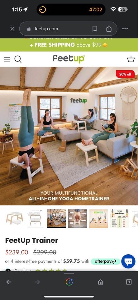 FeetUp Trainer