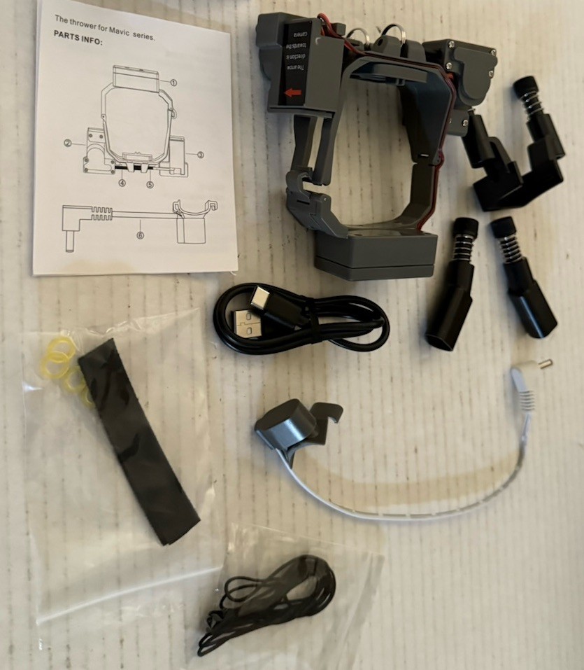 Dual Release Dropping Device For Mavic Pro