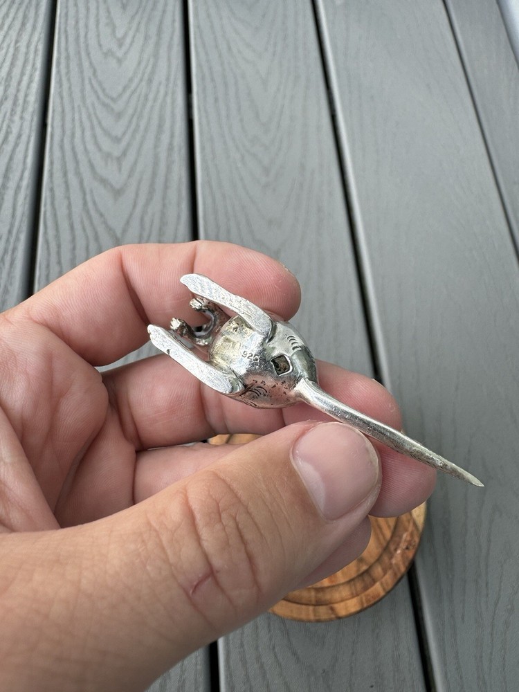 vintage sterling silver Kangaroo