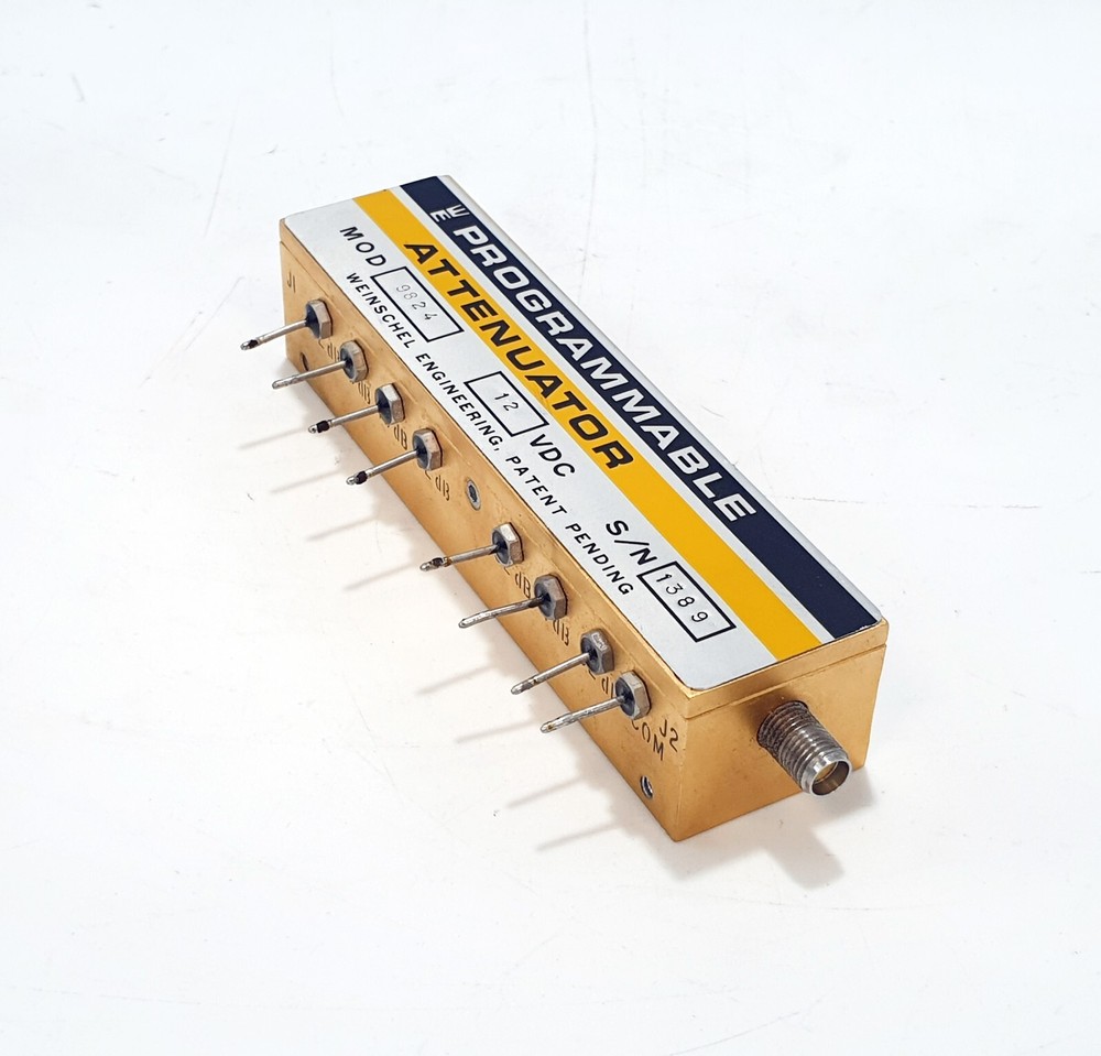 Weinschel Engineering 9824 12VDC Programmable Attenuator