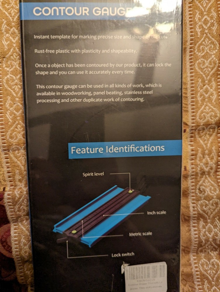 locking contour gauge