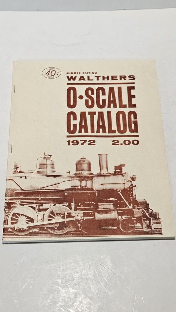 1972 Walthers Summer Edition O-Scale Catalog