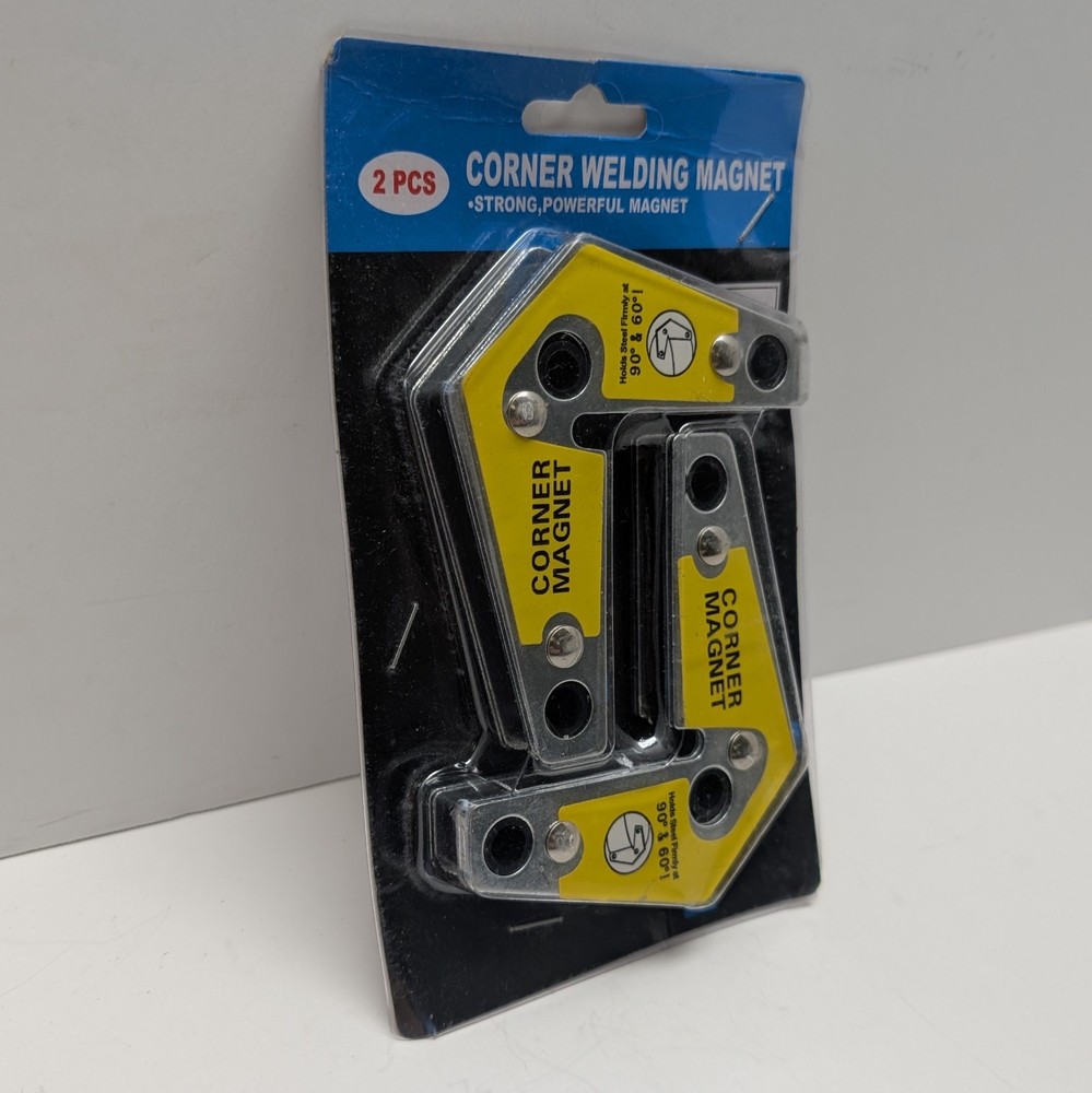 Welding Magnetic Corner Squares Strong Powerful Magnet Bevel 90° (2pc.)