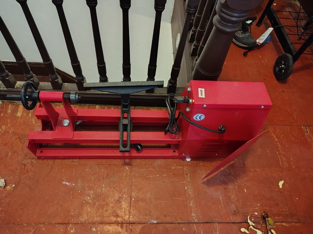 red wood lathe