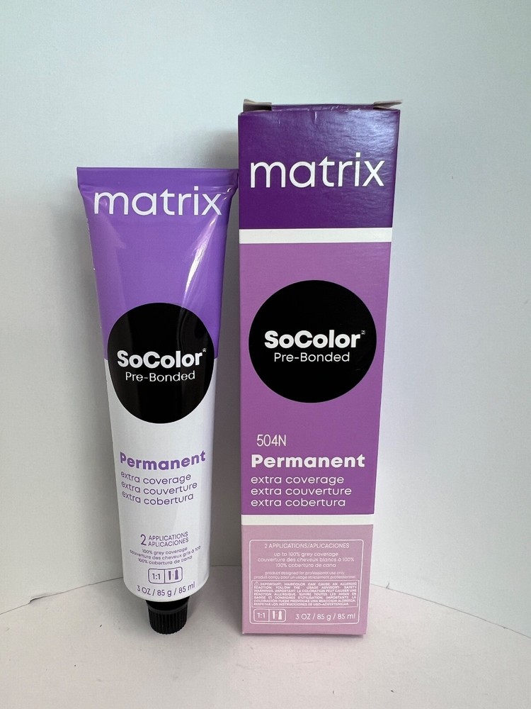 Matrix SoColor Pre-Bonded EXTRA COVERAGE Permanent Hair Color 3 oz