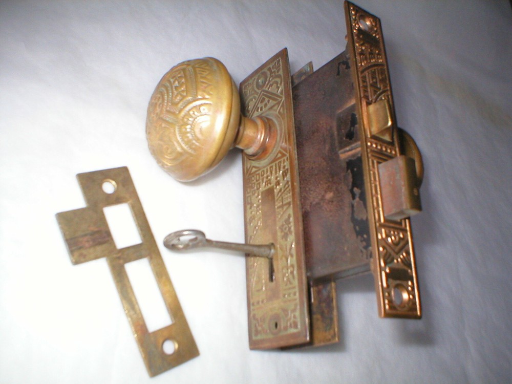 Antique Victorian Era Door Hardware