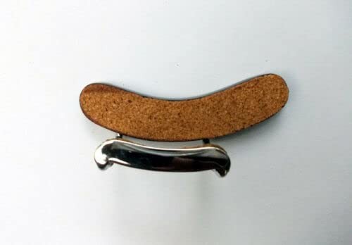 Mandolin Armrest ebony wood with U clamp hardware